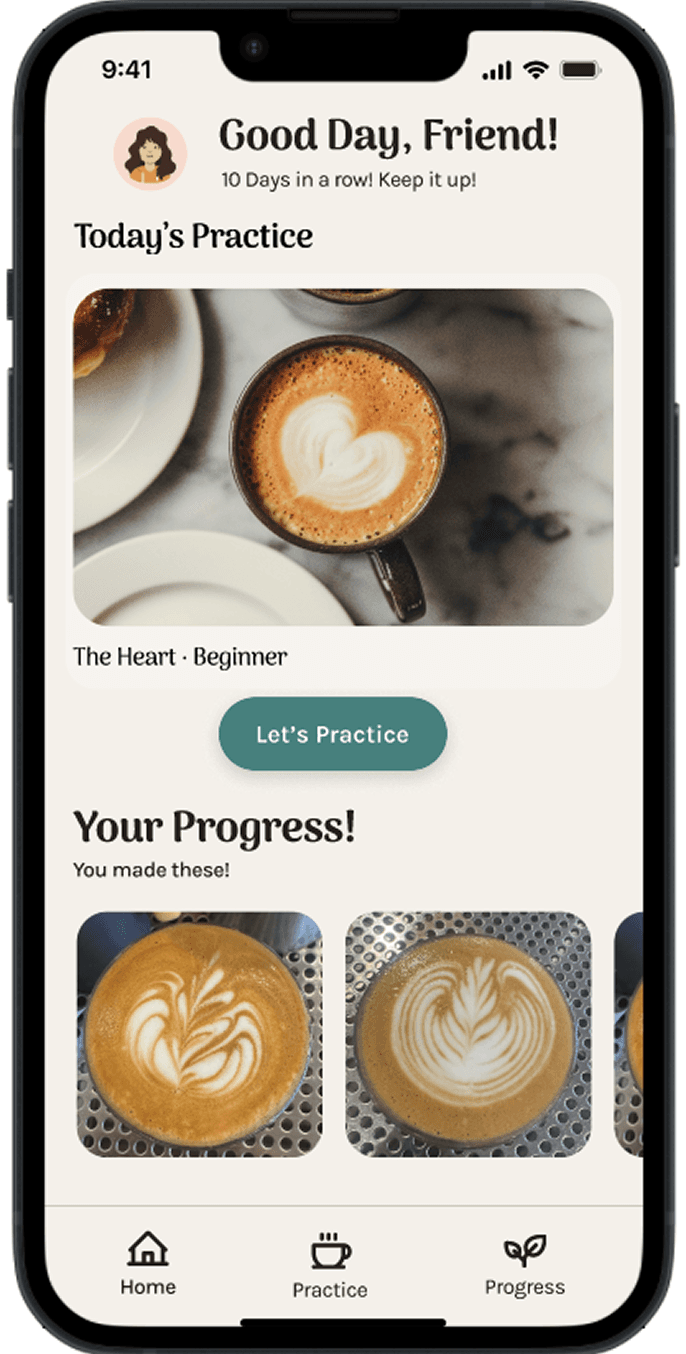 Milk & Motion app preview
